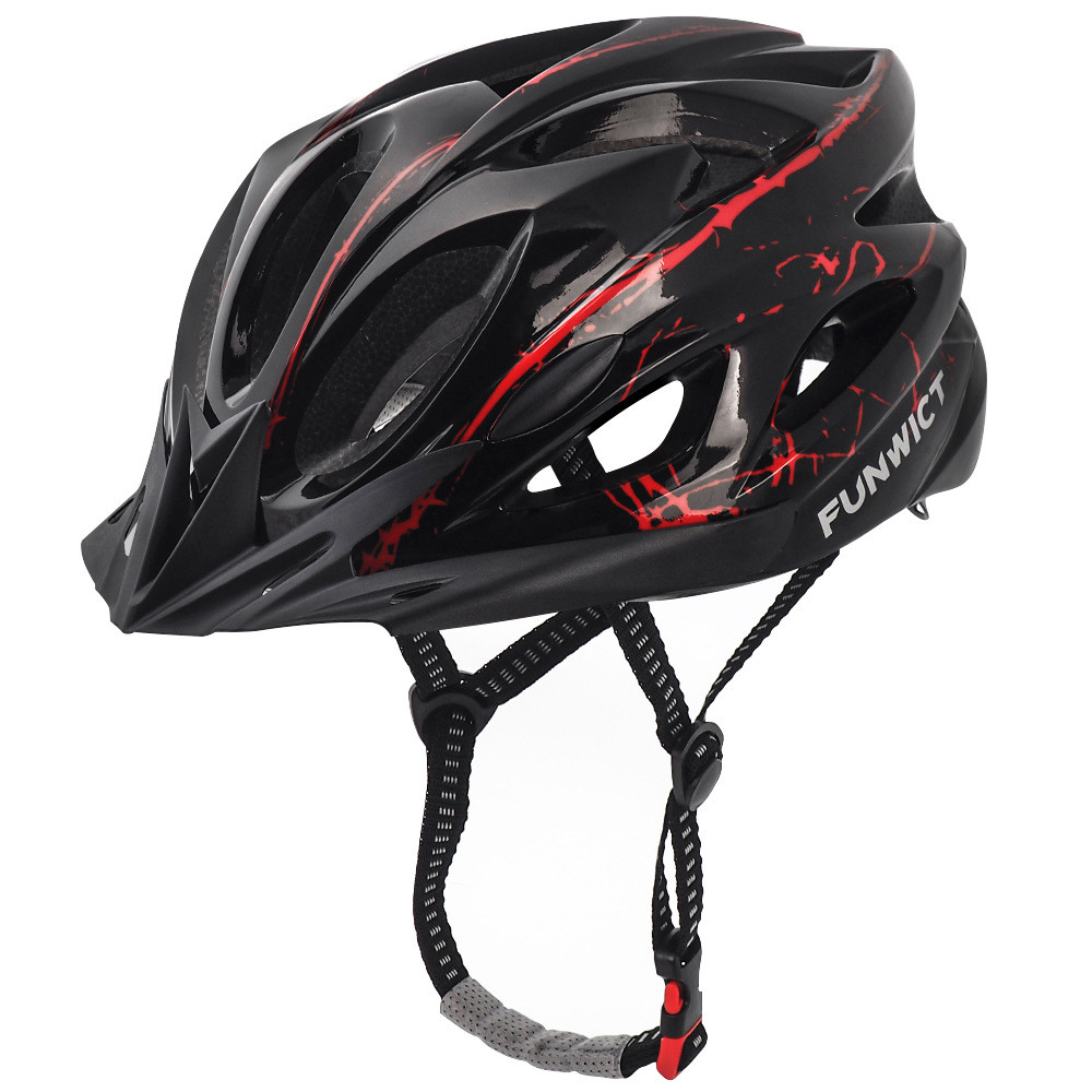 Outdoor Mountain Bike Bicycle Riding Helmet With Tail Light Cycling Protector
