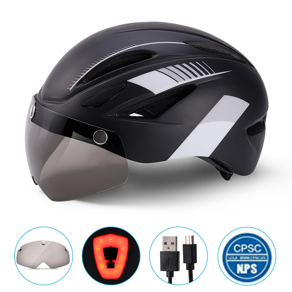 Cycling helmet integration men and 